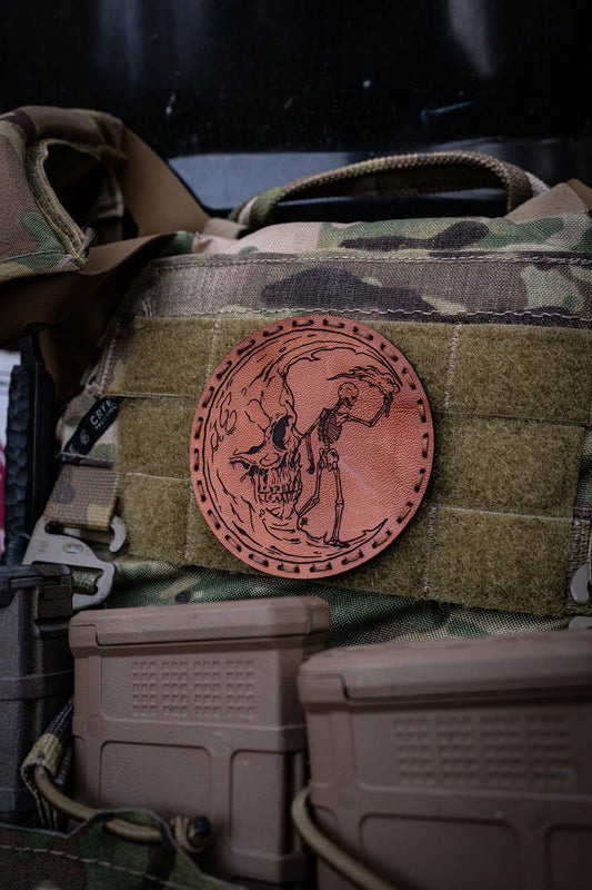 Through the Darkness Leather Patch