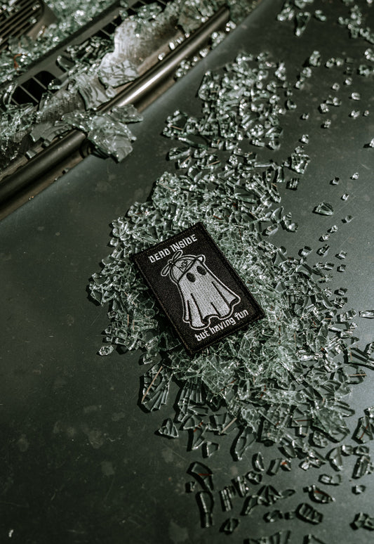 Dead Inside Embroidered Patch