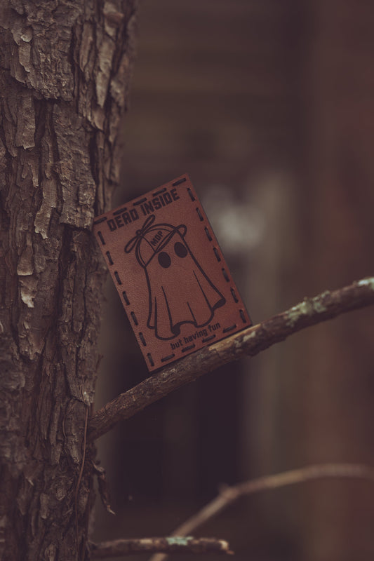 Dead Inside Leather Patch