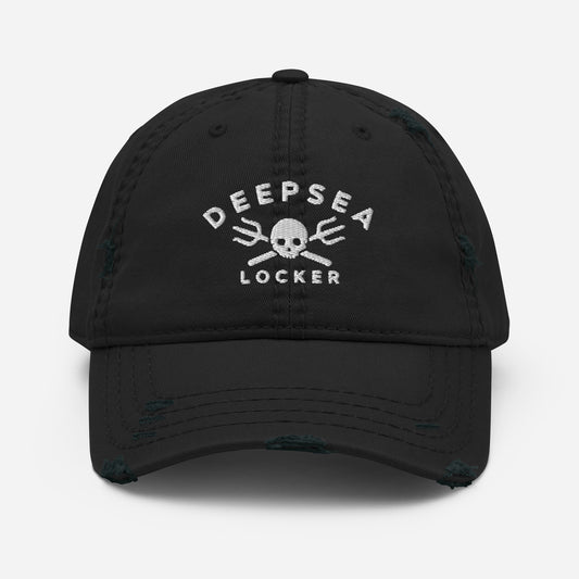 DEEPSEA Skull Distressed Dad Hat