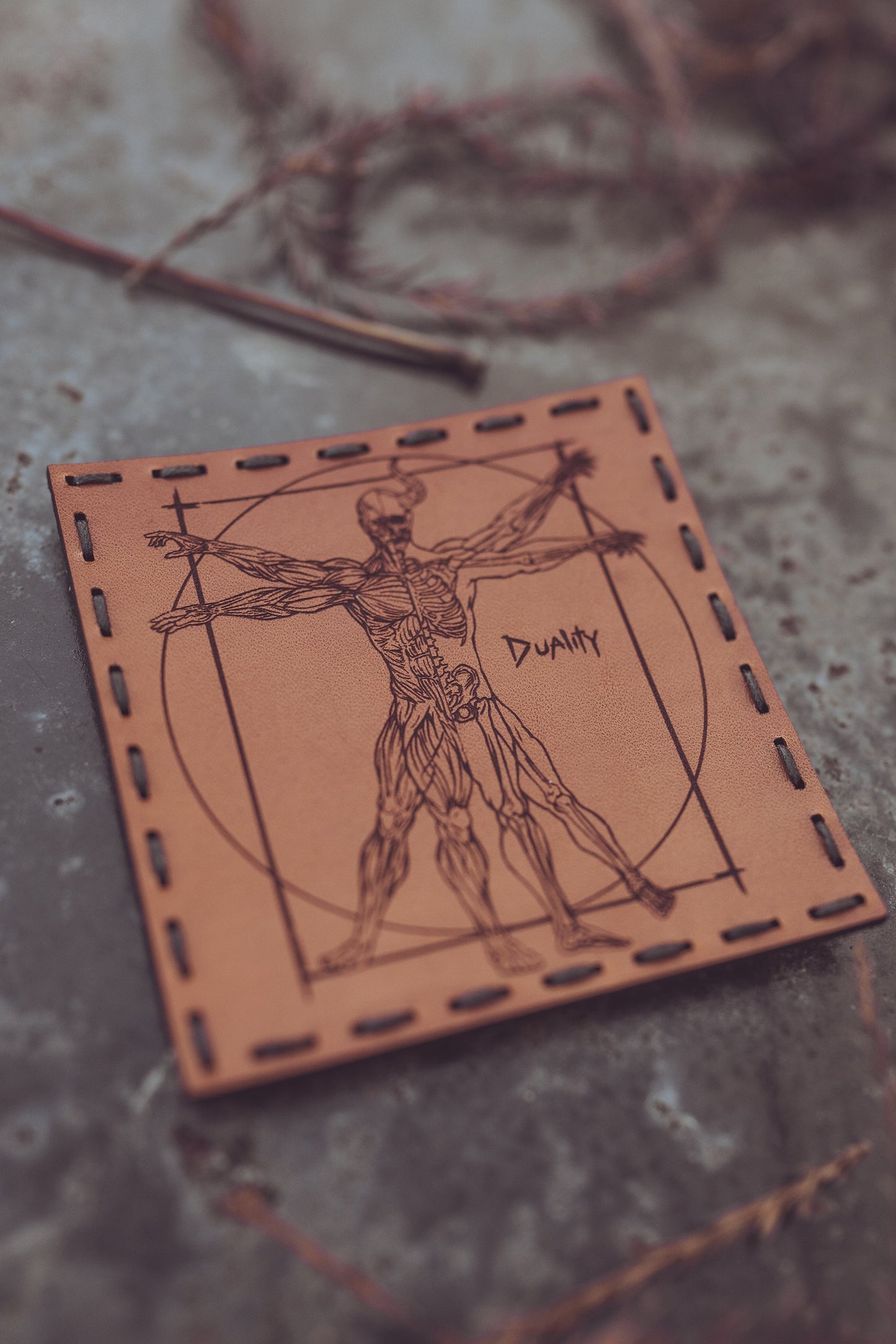 Duality Leather Patch