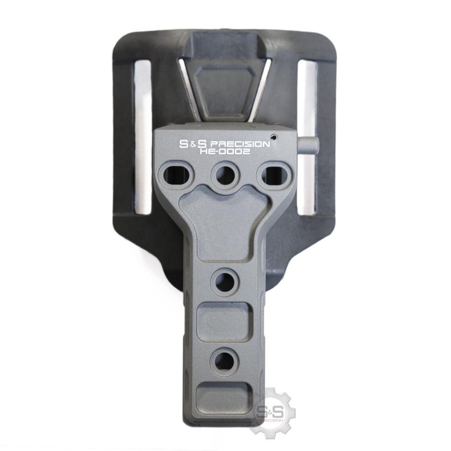 Holster Extender with Reinforced GRT Belt Adapter