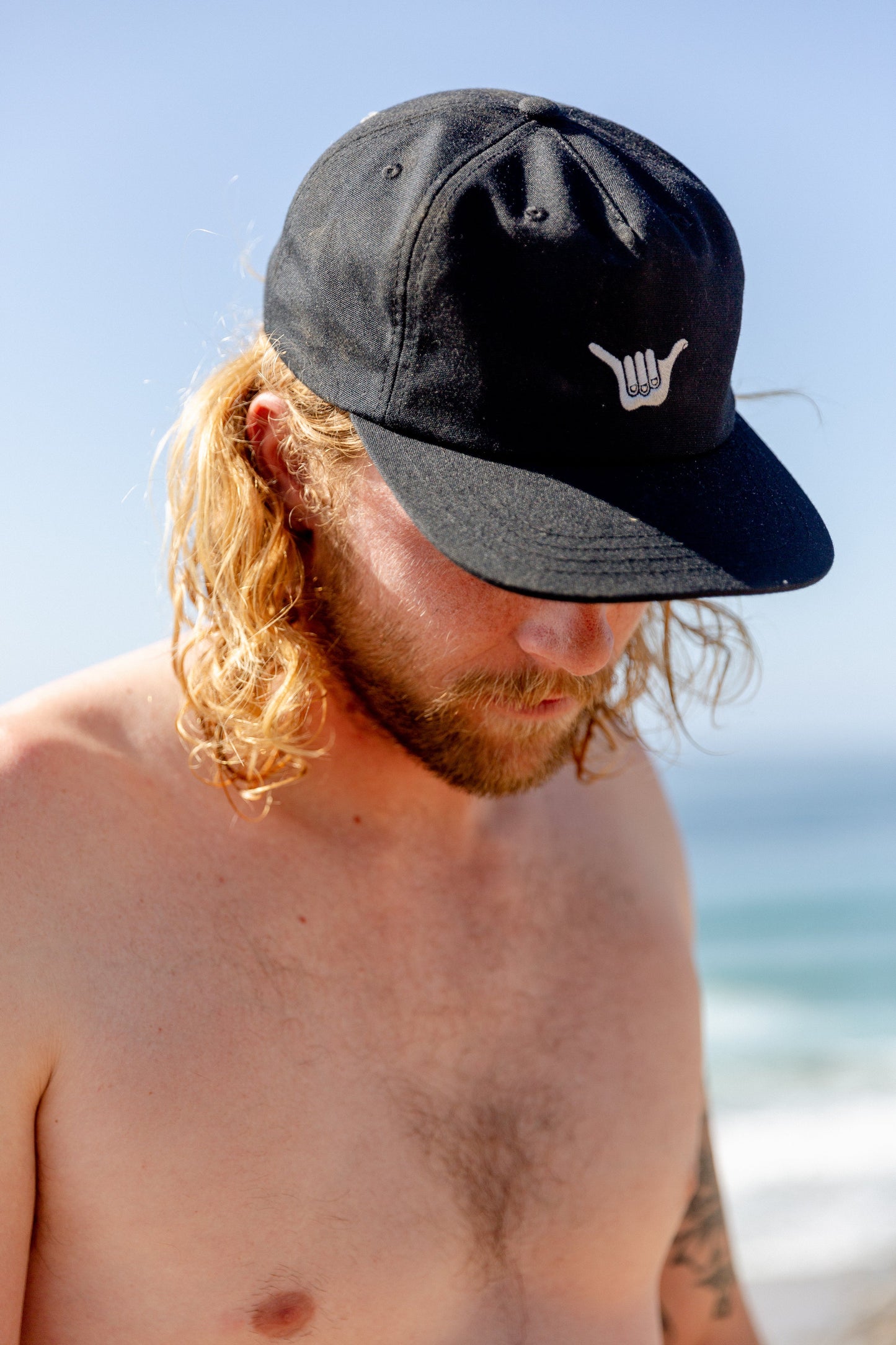 Shaka Poly Cap - Black