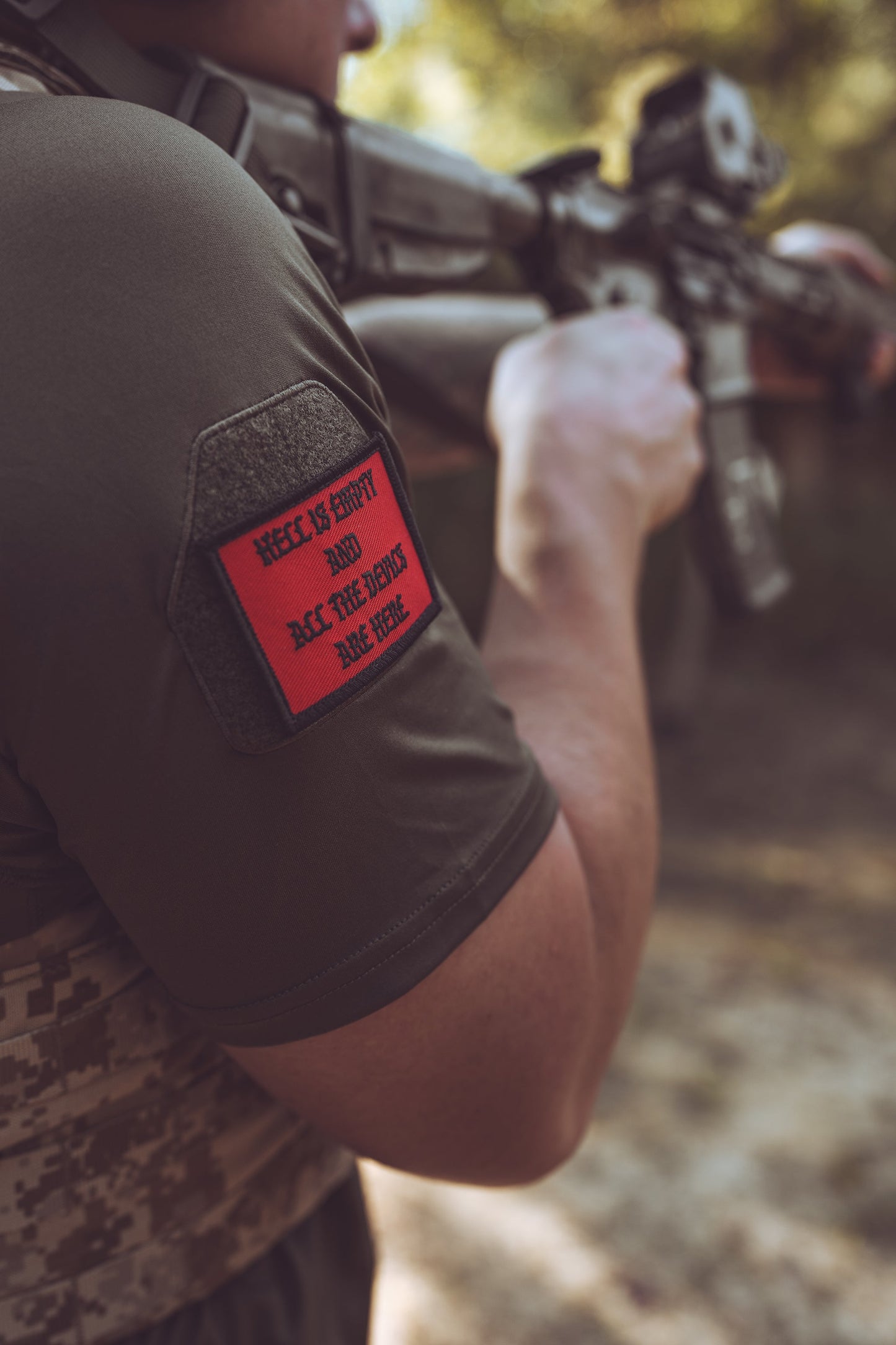 Hell is Empty Embroidered Patch