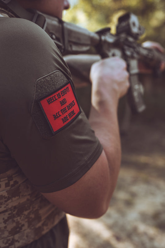 Hell is Empty Embroidered Patch