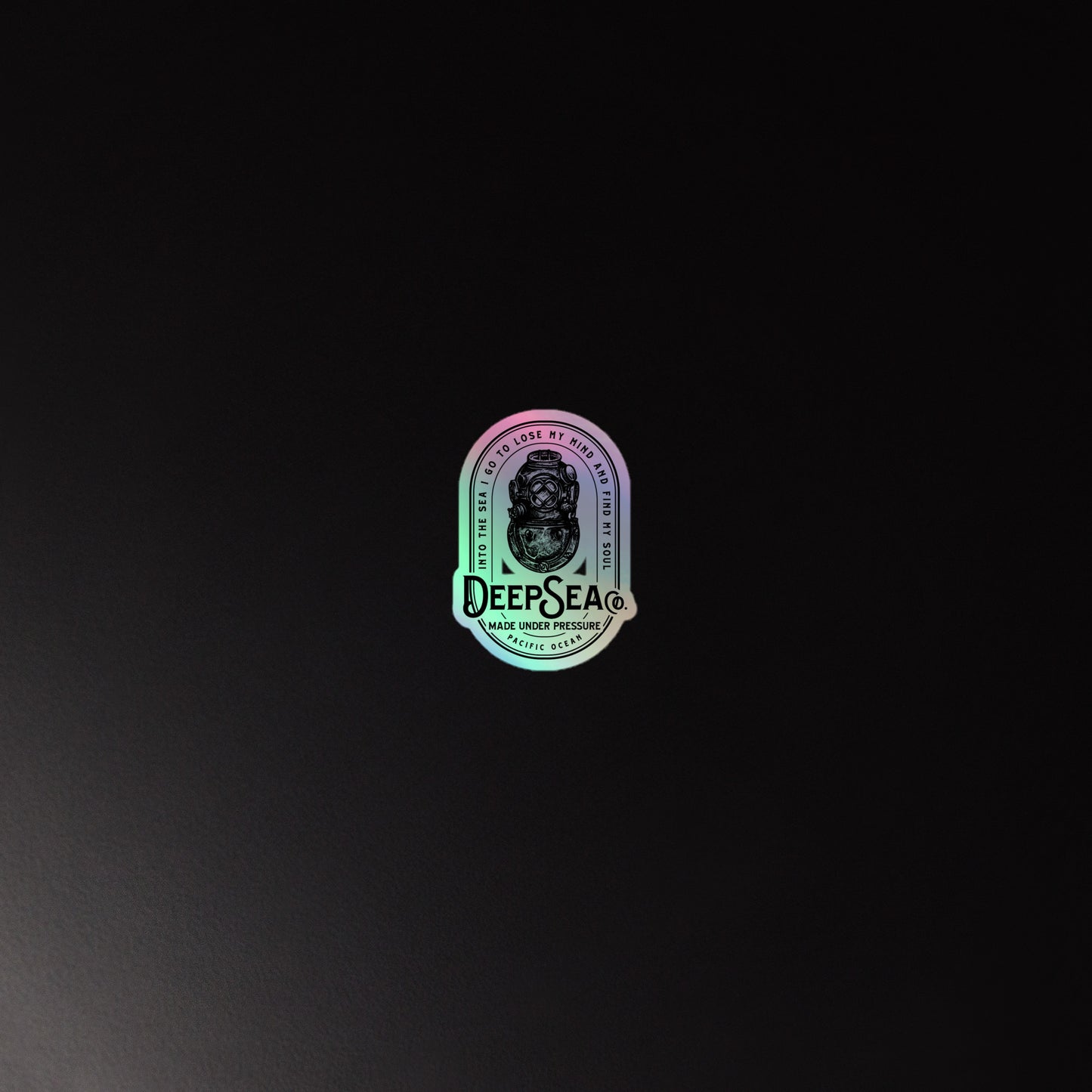 DeepSea Co. Holographic sticker