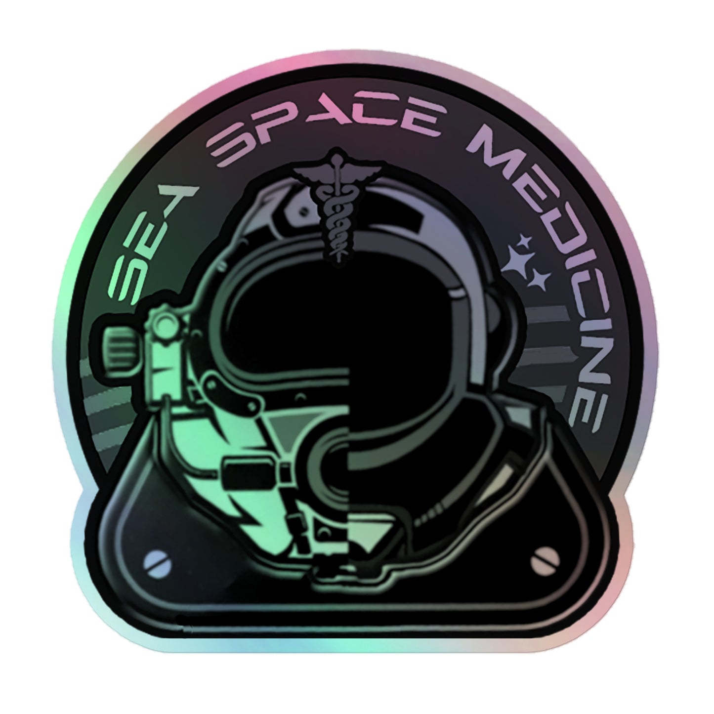 SEA / SPACE + MEDICINE Official Holographic sticker