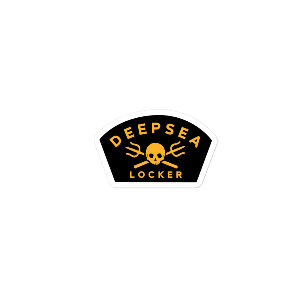 DEEPSEA LOCKER SKULL stickers