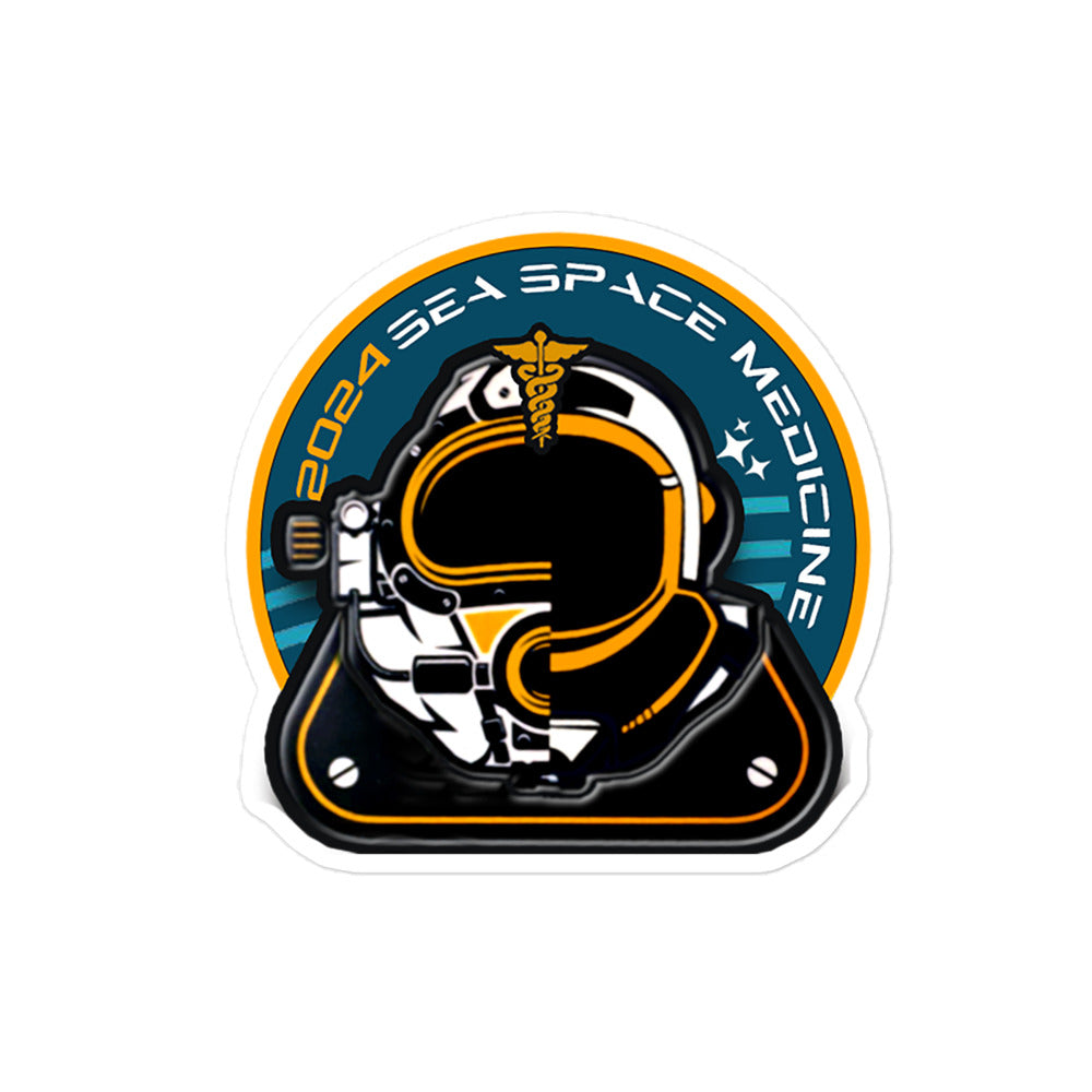 Official 2024 Sea & Space Medicine  Conference sticker