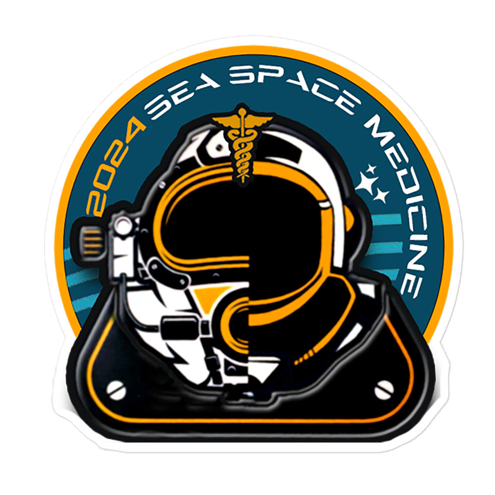 Official 2024 Sea & Space Medicine  Conference sticker