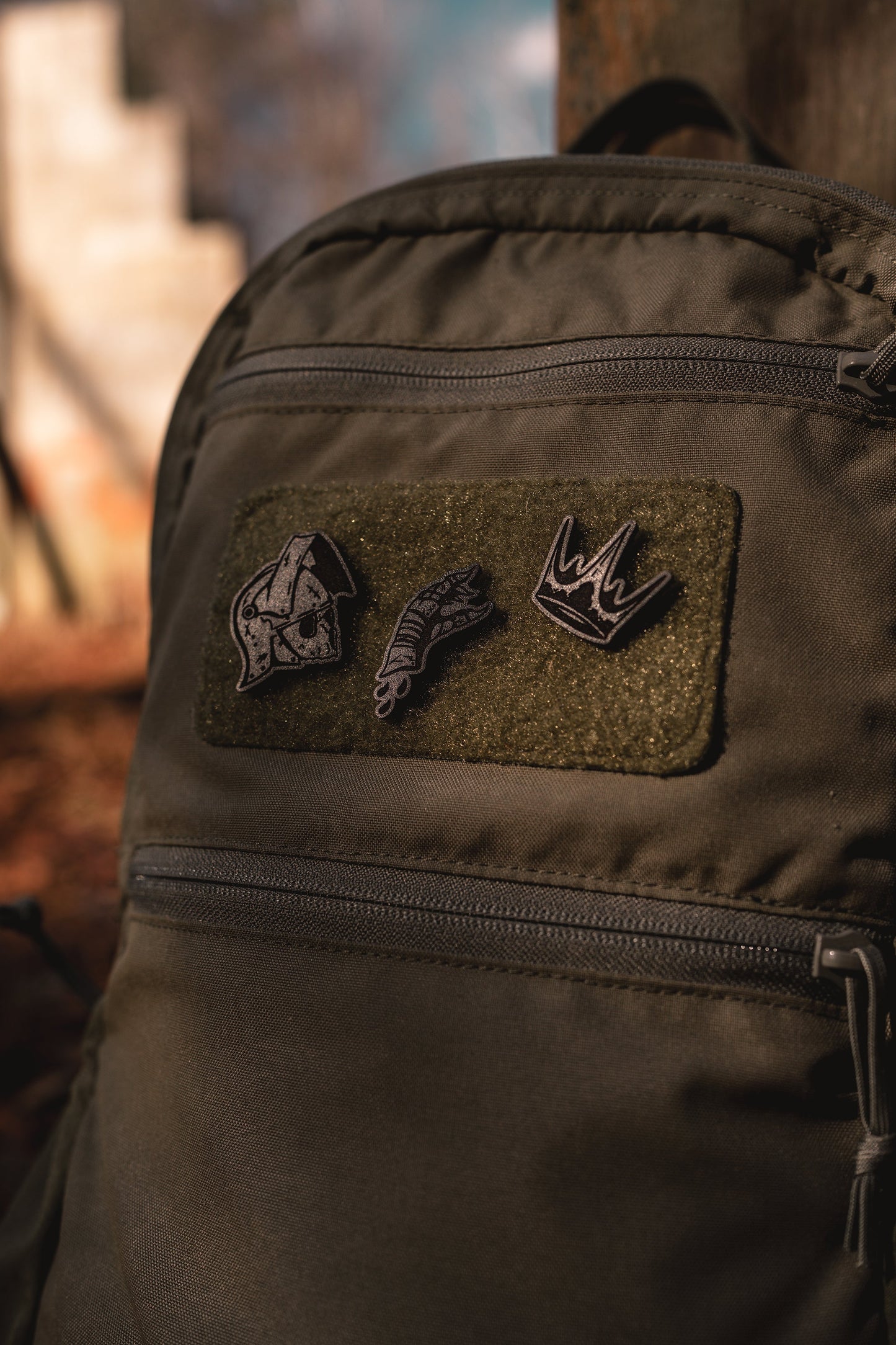 No Kings Leather Patch Set