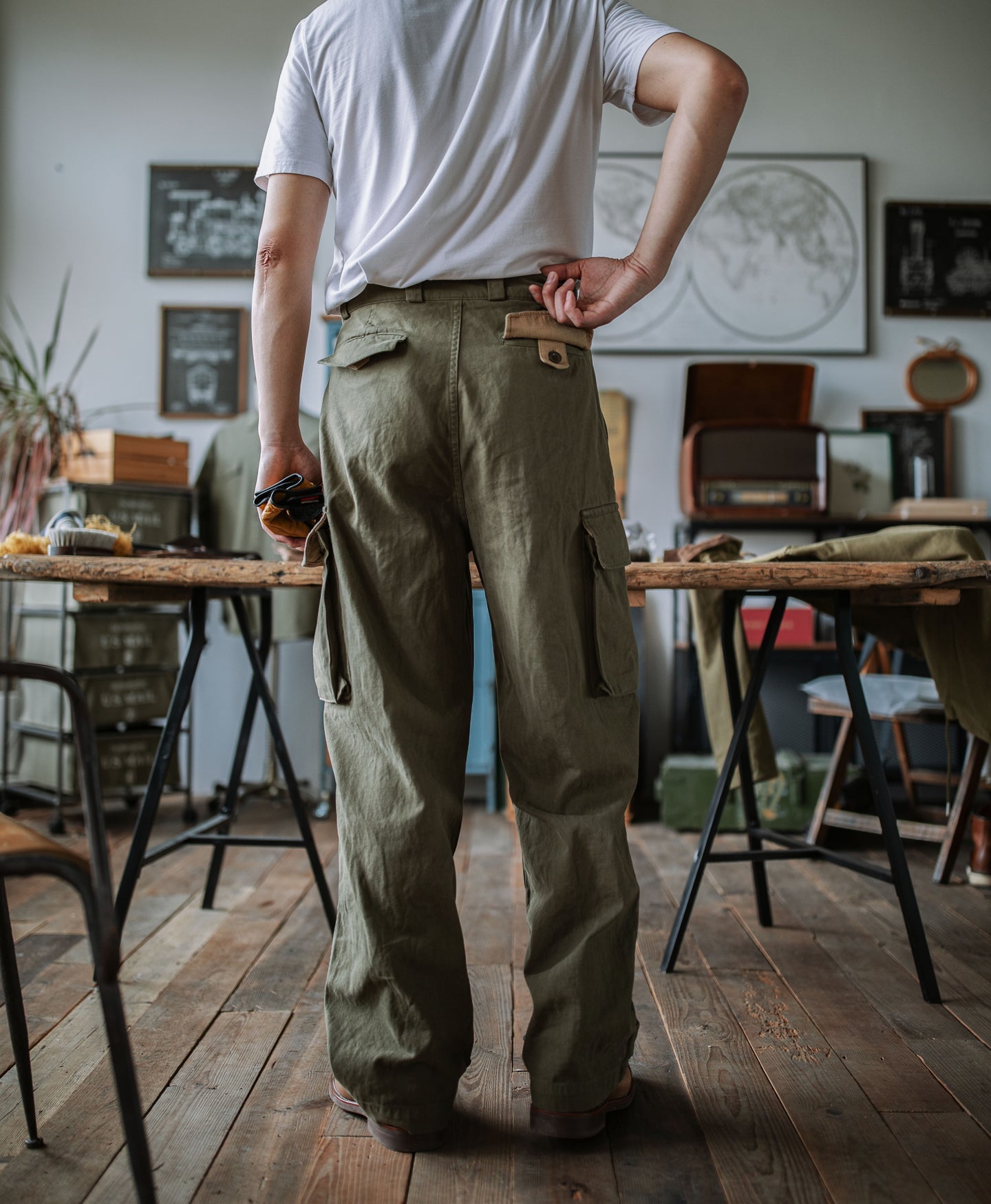 French Army M-47  HBT Field Trousers “Remake”