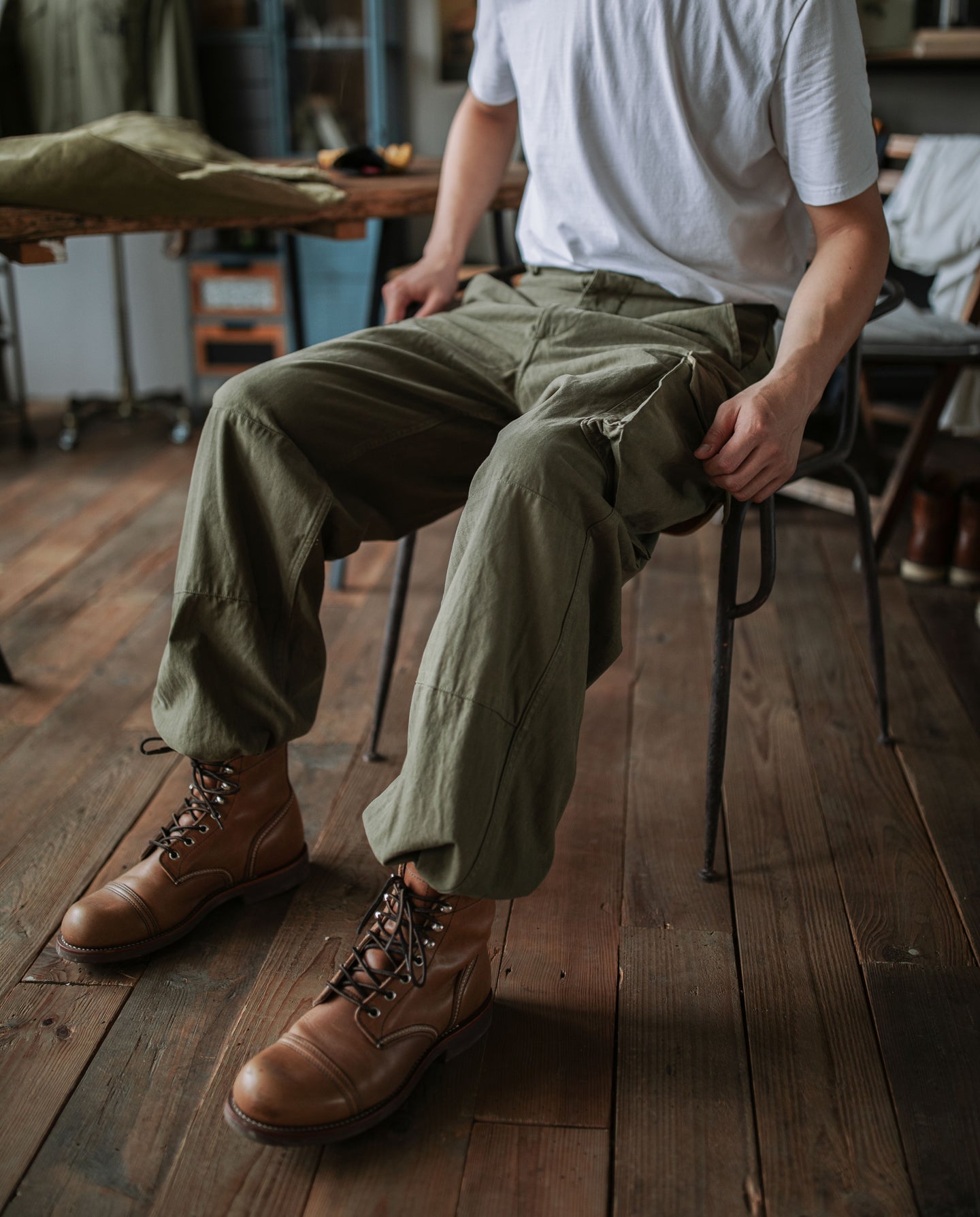 French Army M-47  HBT Field Trousers “Remake”