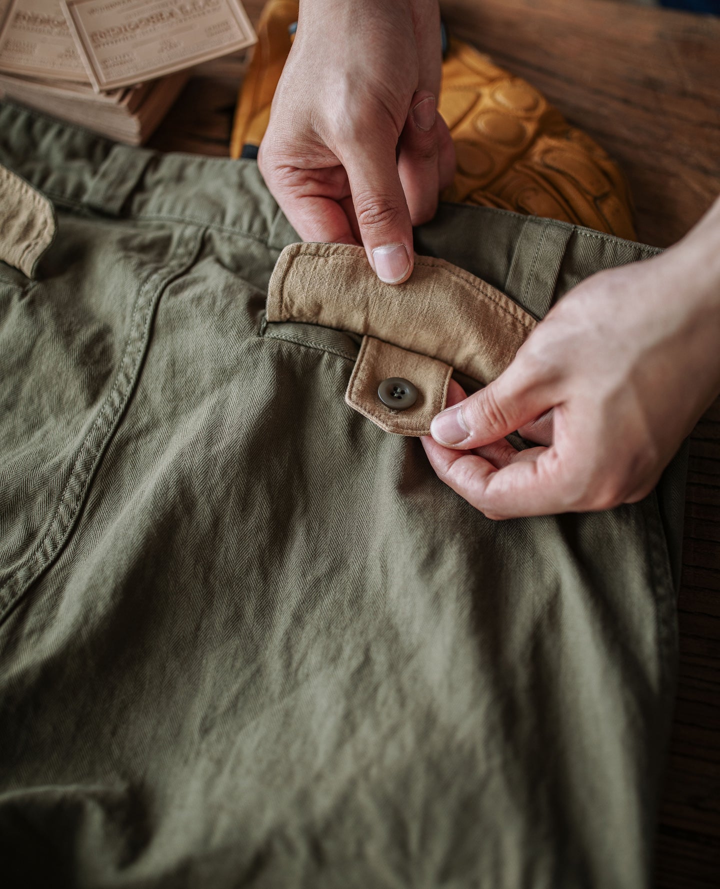 French Army M-47  HBT Field Trousers “Remake”