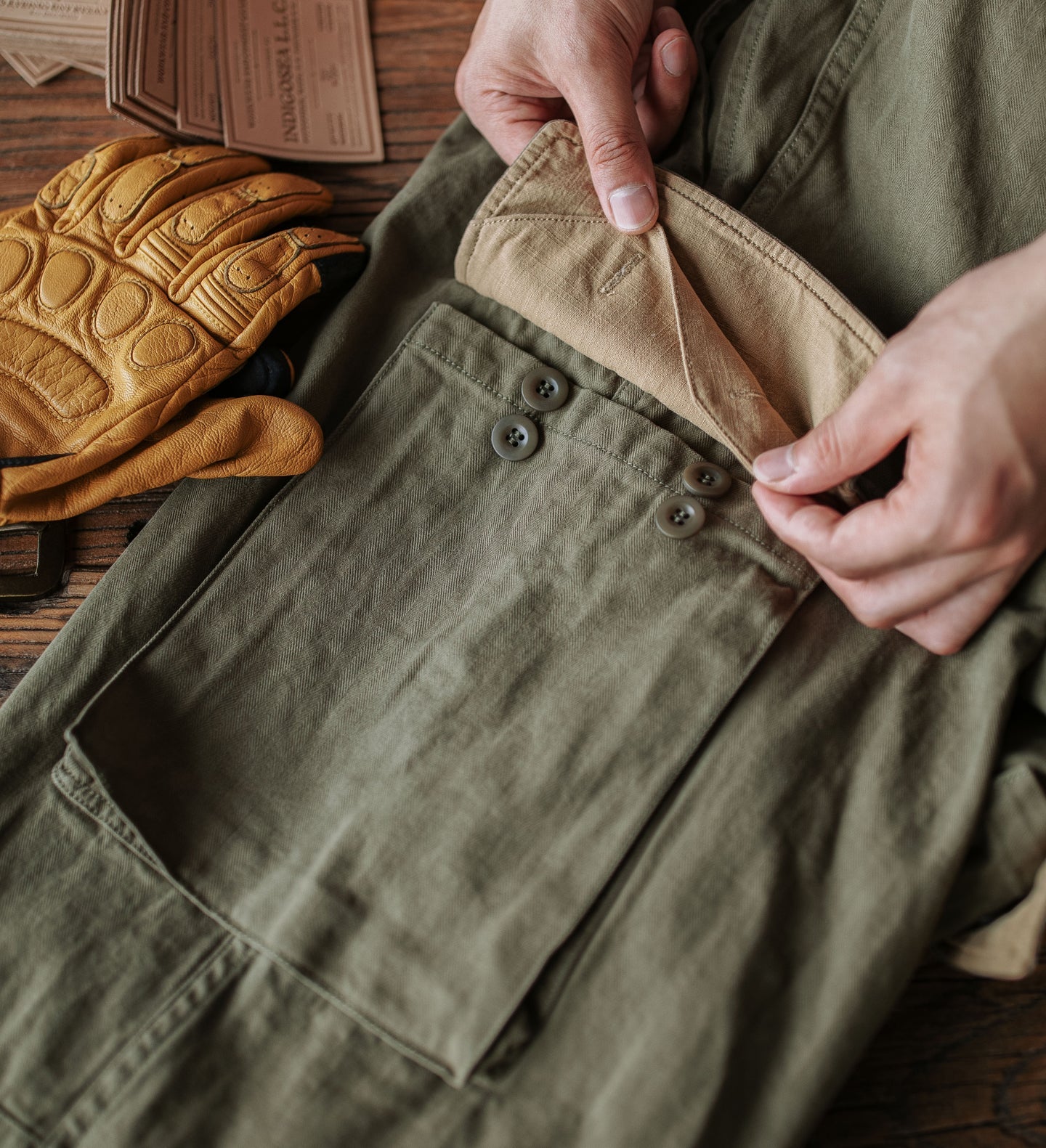 French Army M-47  HBT Field Trousers “Remake”