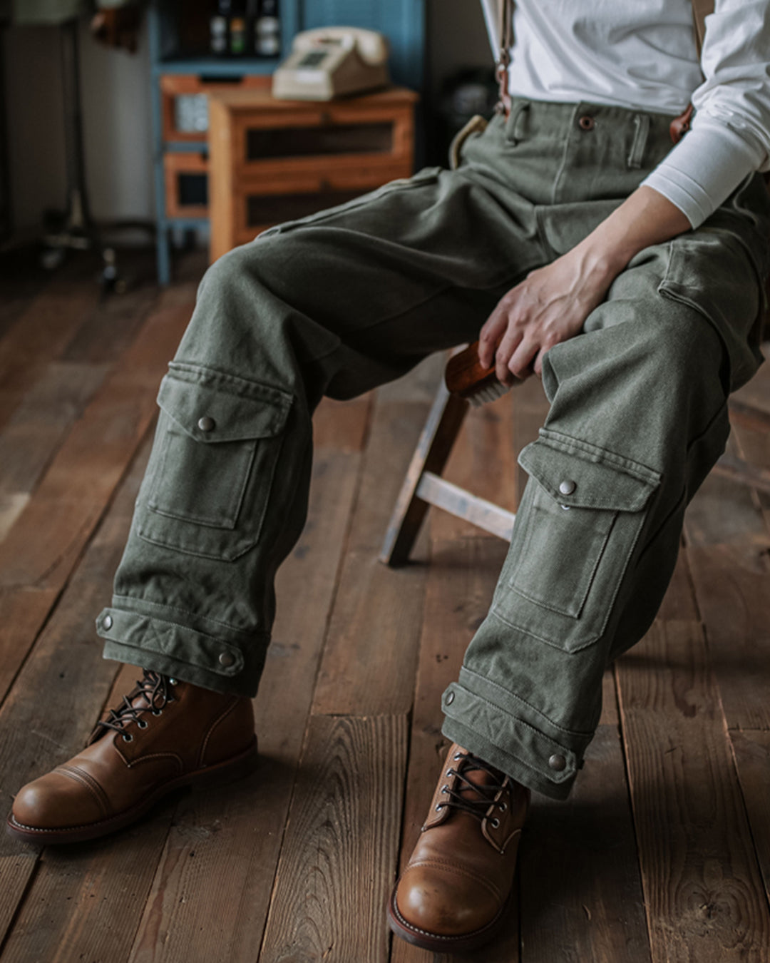 A10 Engineer Flight Pant -18 oz Twill Heavy-Duty Fabric