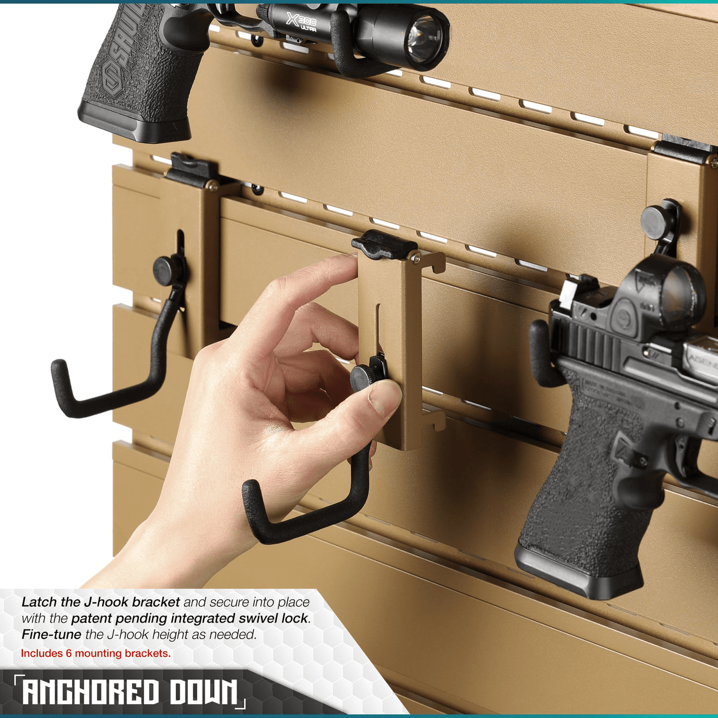 Wall Rack System - 5 Panel and Attachments – DeepSea Locker