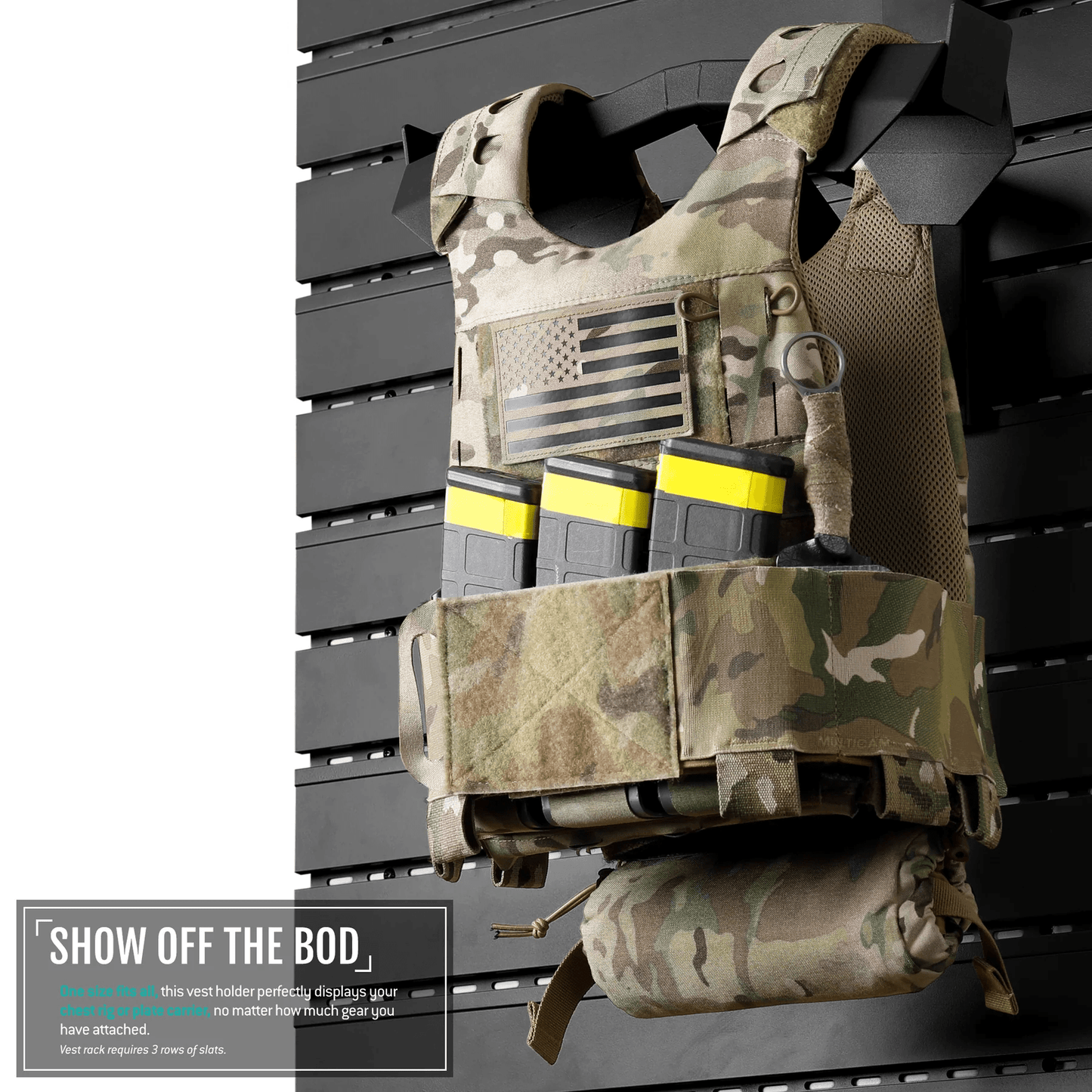 Wall Rack System - Tactical Gear Rack – DeepSea Locker