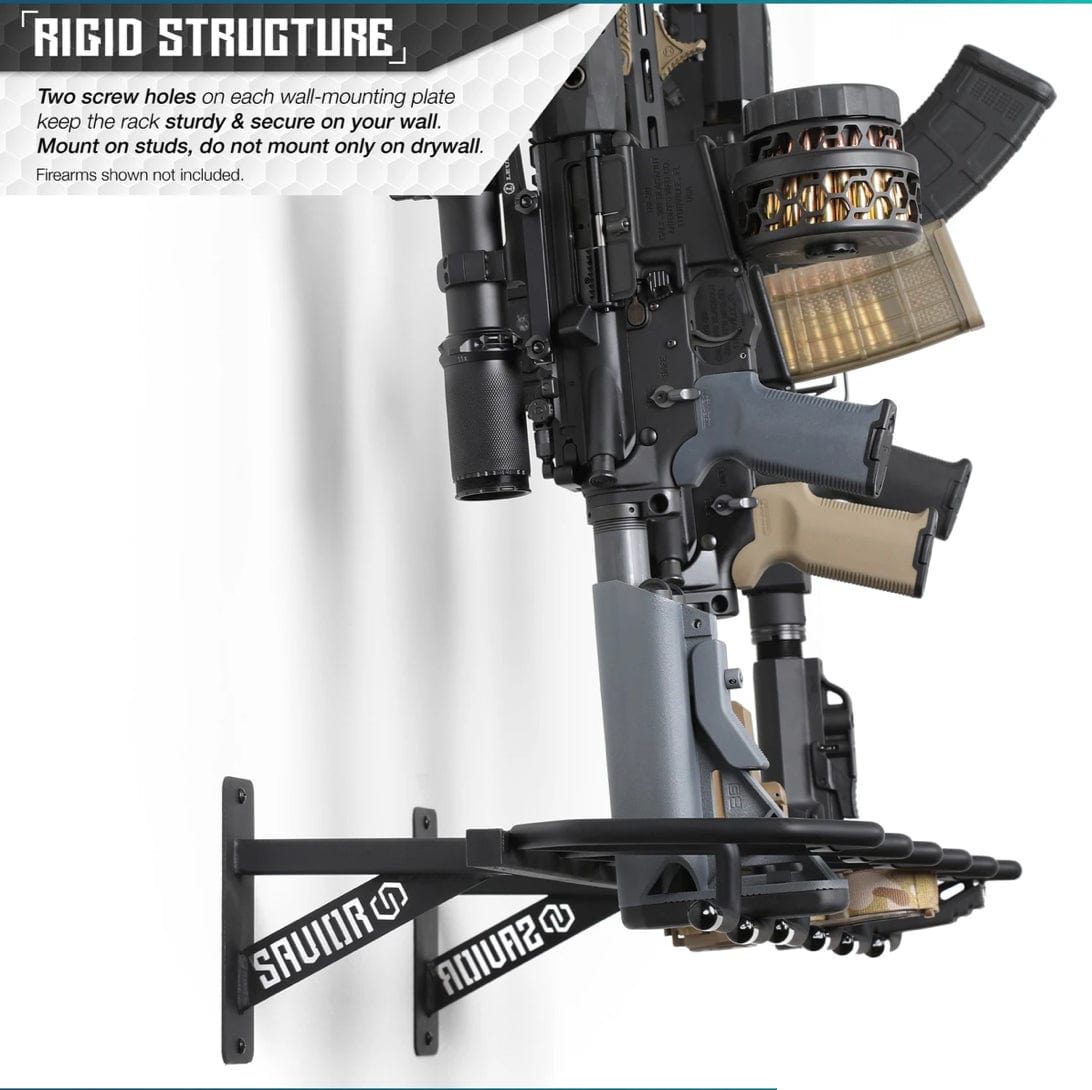 6 Rifle Wall Rack