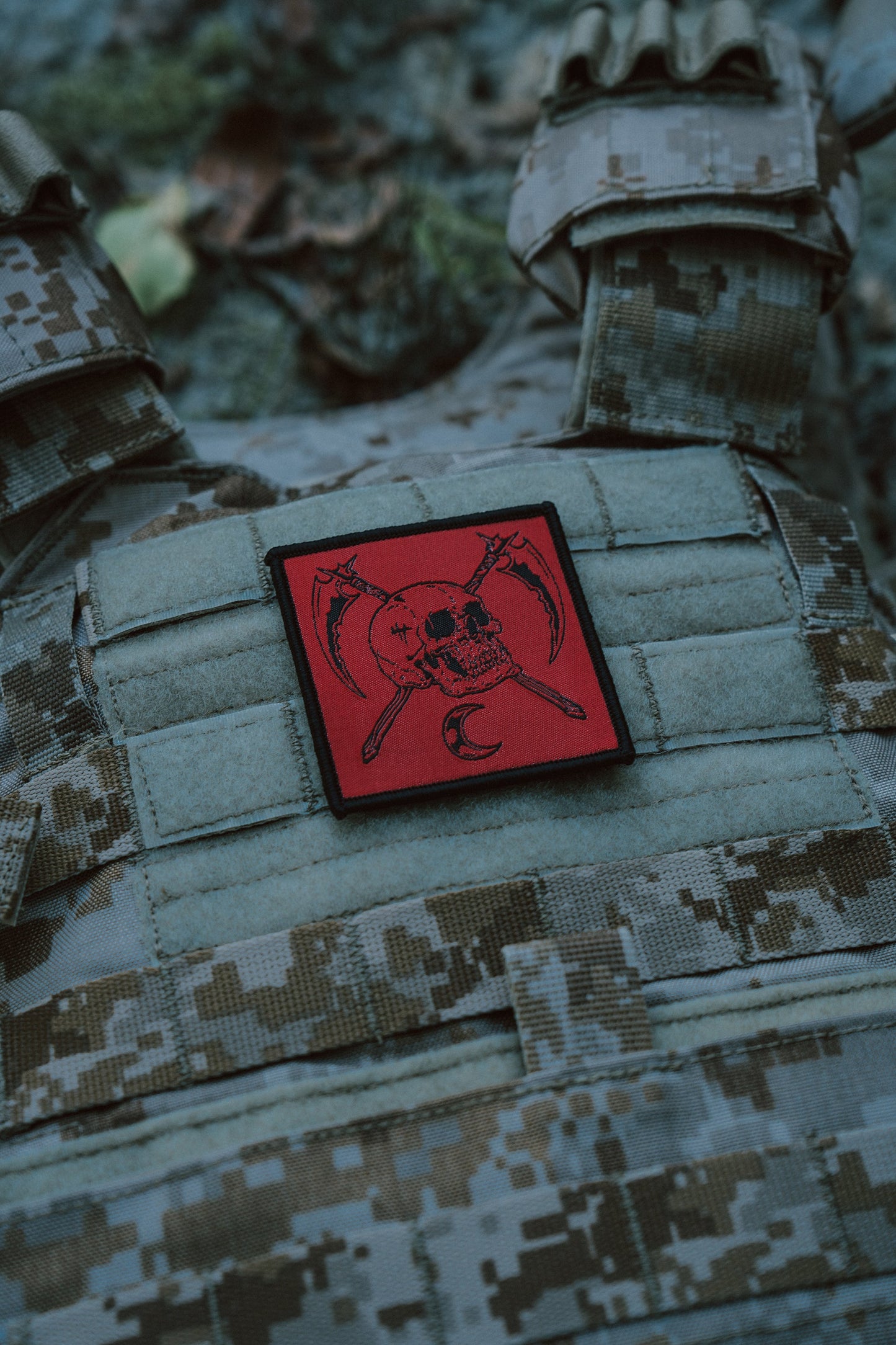 Midnight Reaper Woven Patch