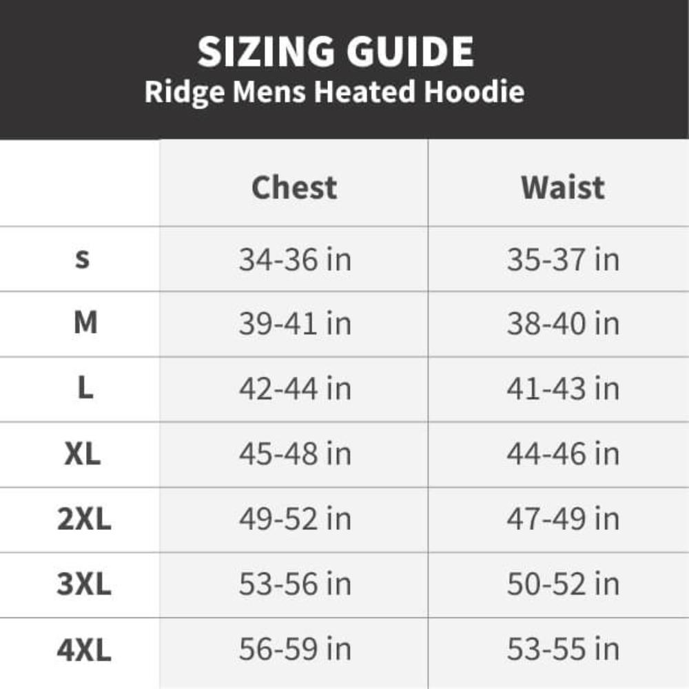 Ridge Men's Heated Hoodie