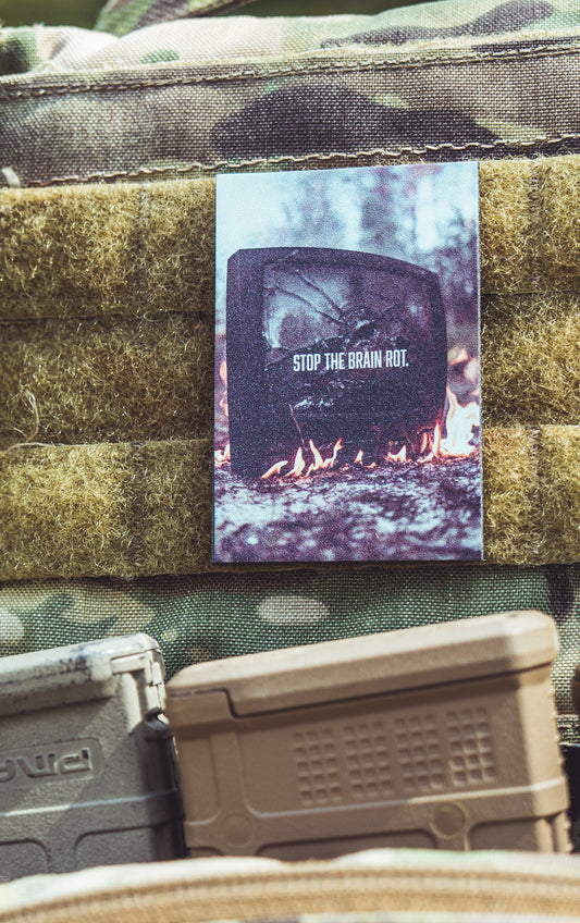 Brain Rot Printed Patch