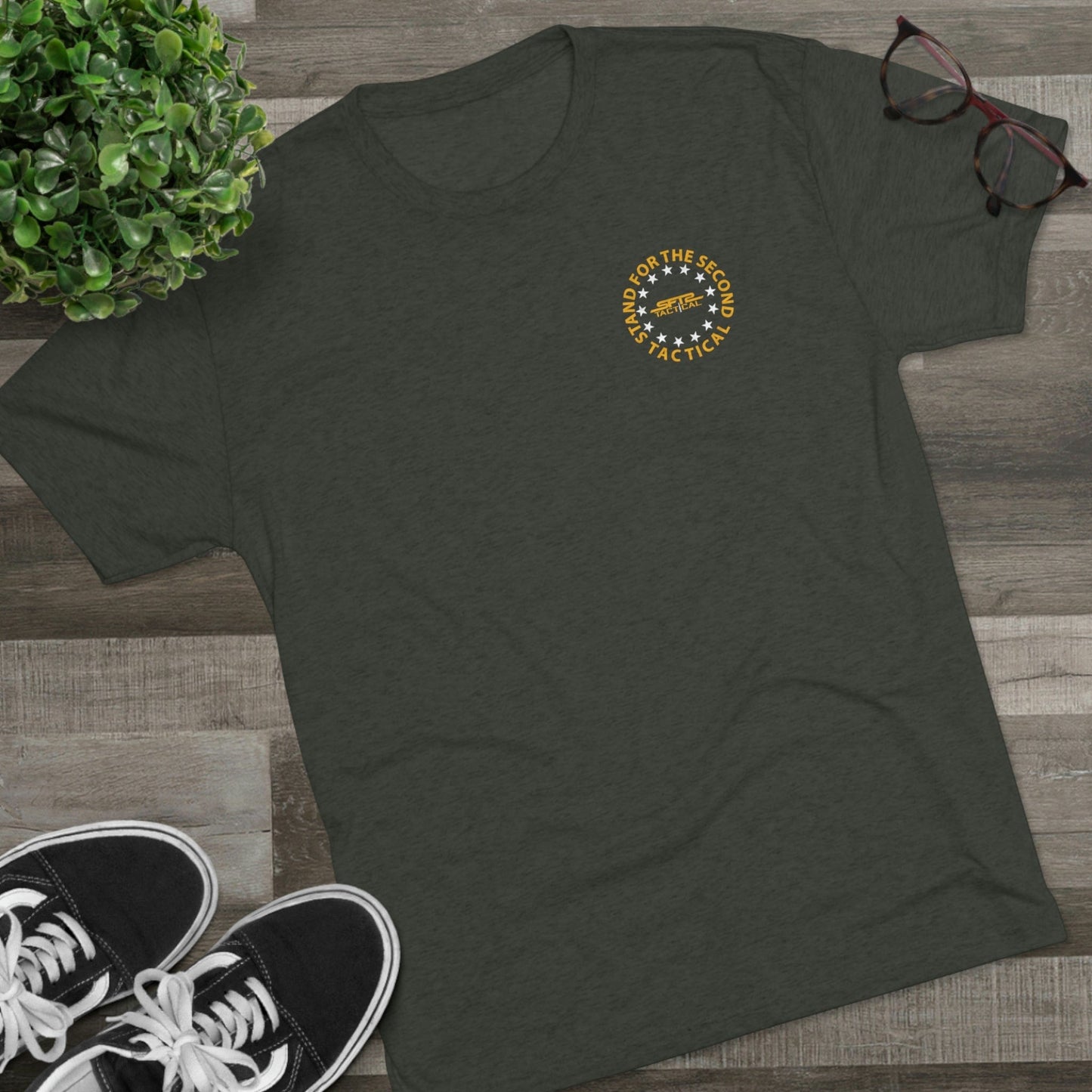 Don't Tread On Me Tri-Blend Crew Tee