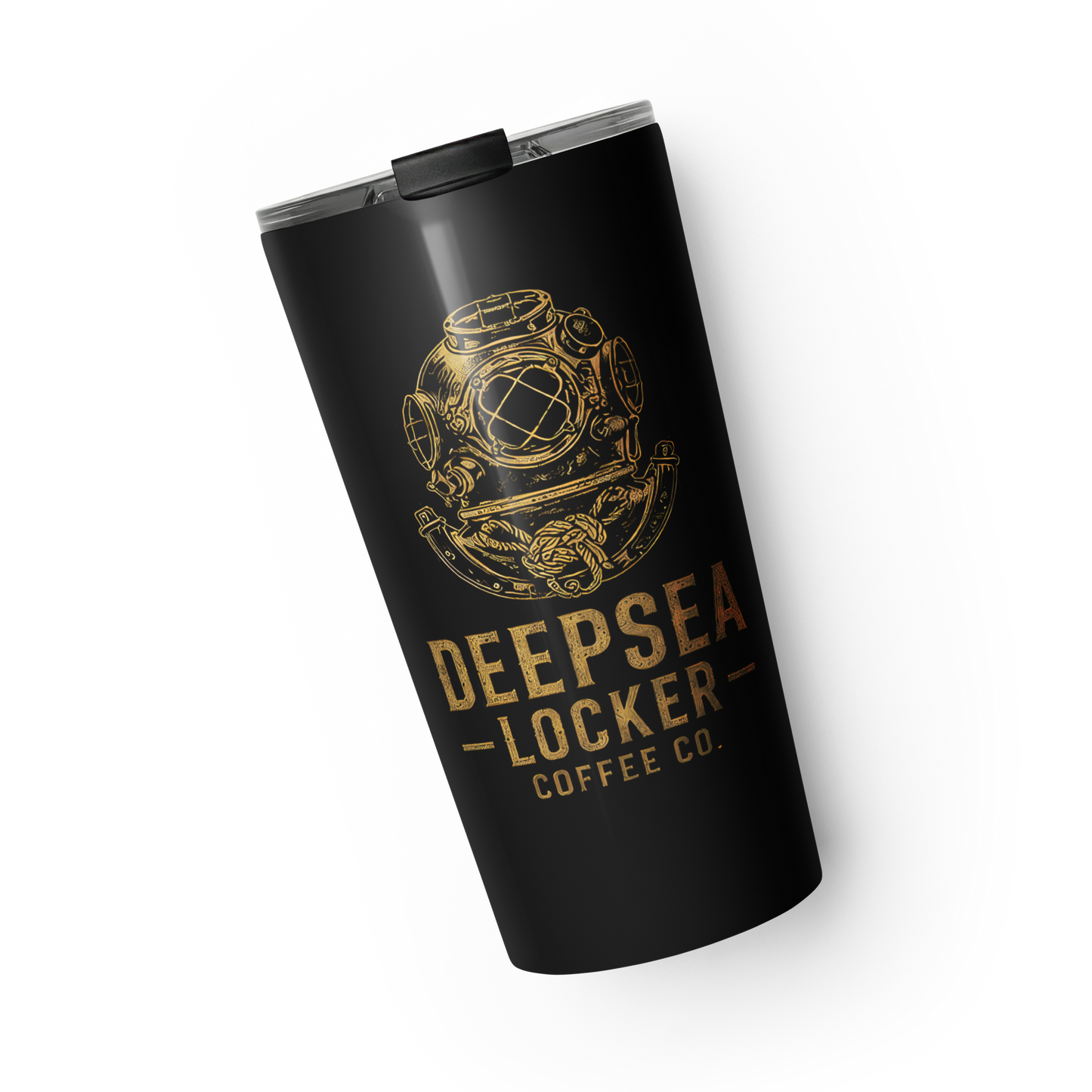 DEEPSEA LOCKER COFFEE Co. Tapered Stainless Steel Tumbler