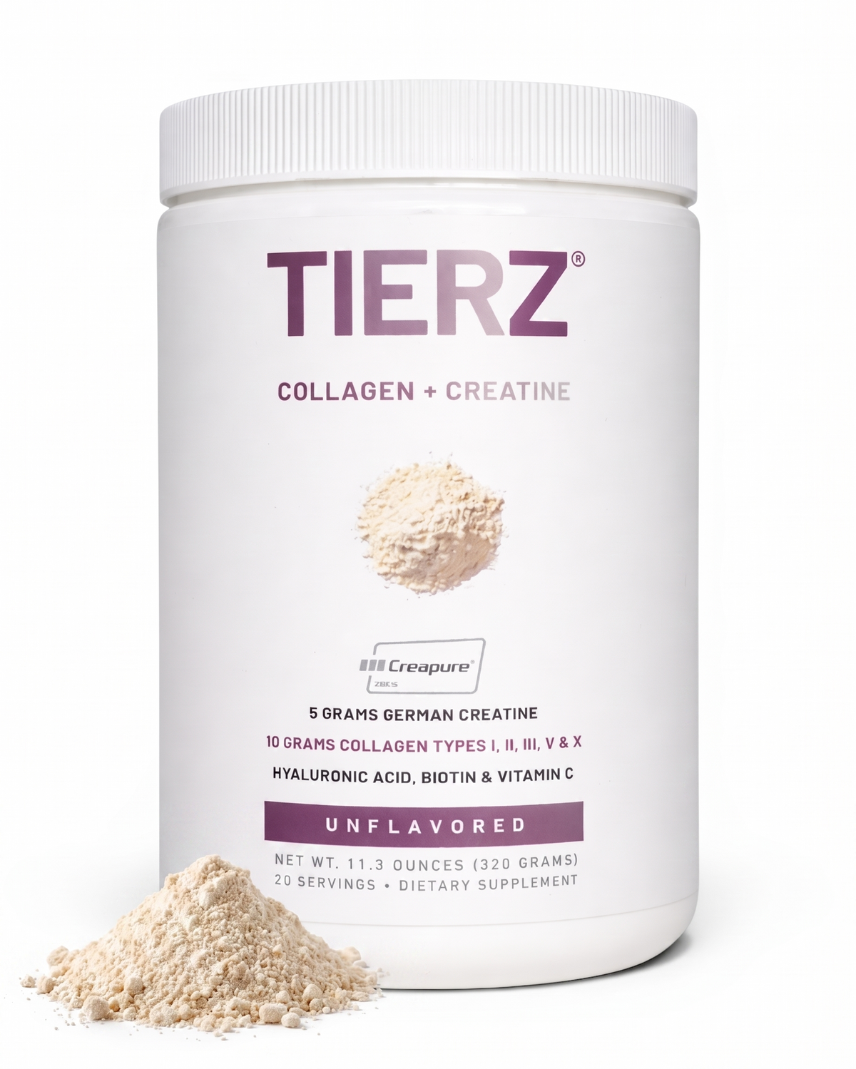 Tierz® Collagen + Creatine | Strength & Recovery