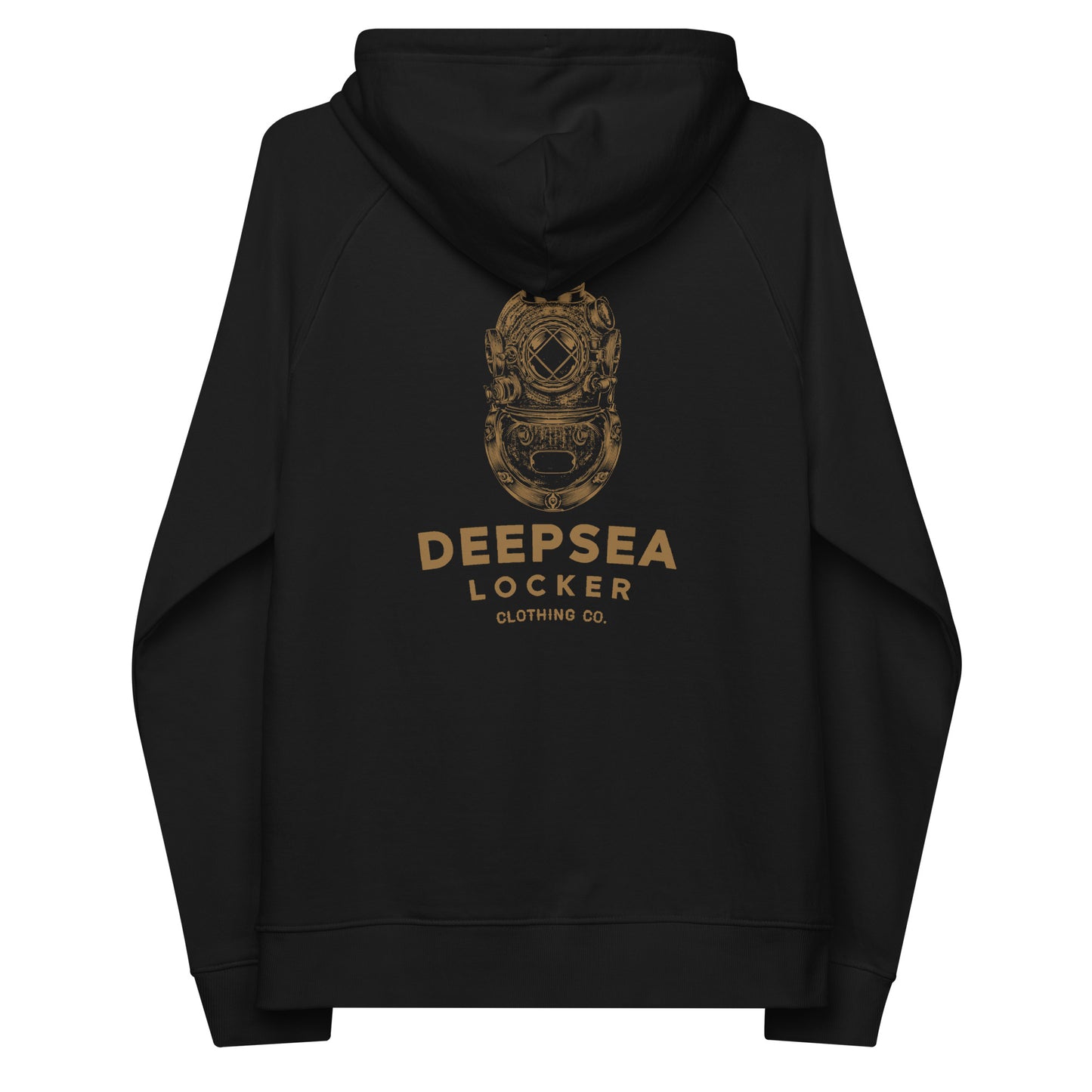 DEEPSEA Locker / Made Under Pressure / Eco Raglan hoodie