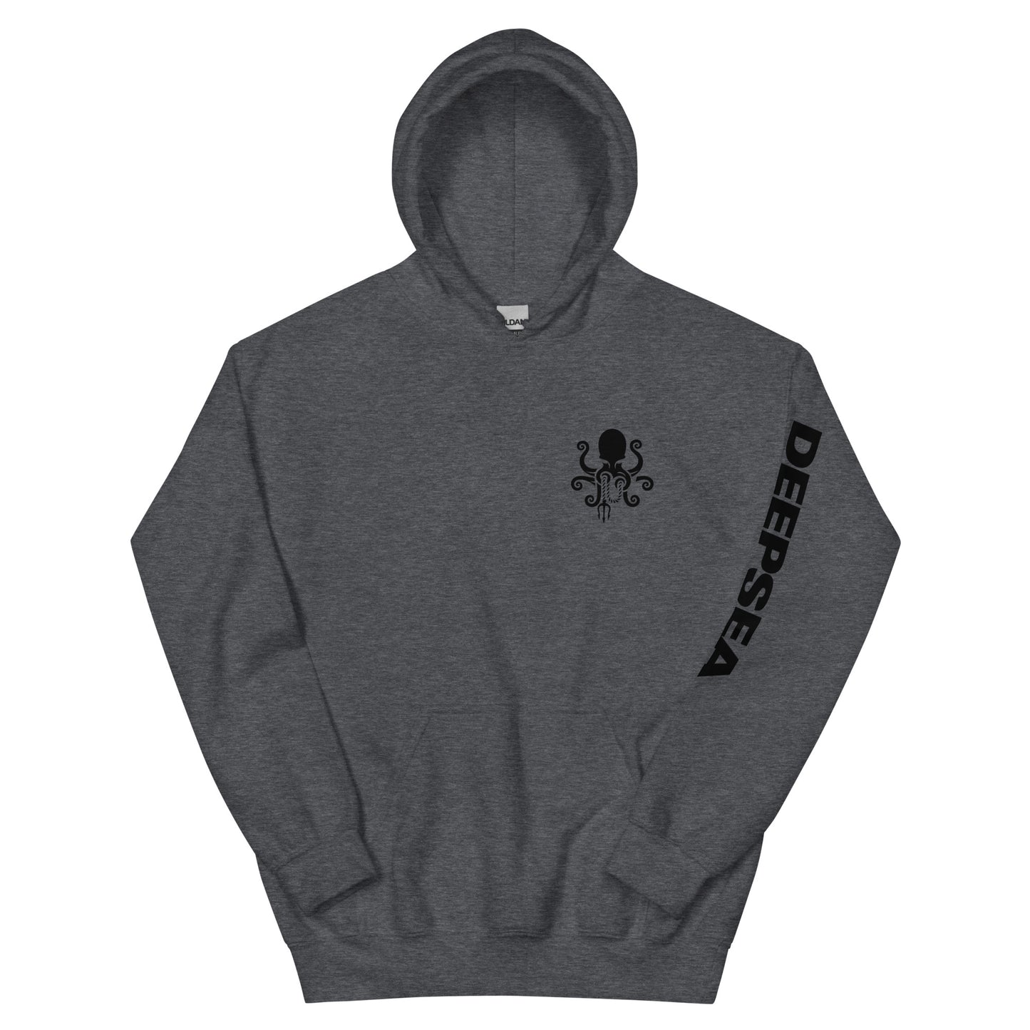 DEEPSEA Locker Black Trident Hoodie