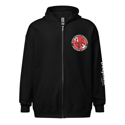 Diver Down. Unisex heavy blend zip hoodie