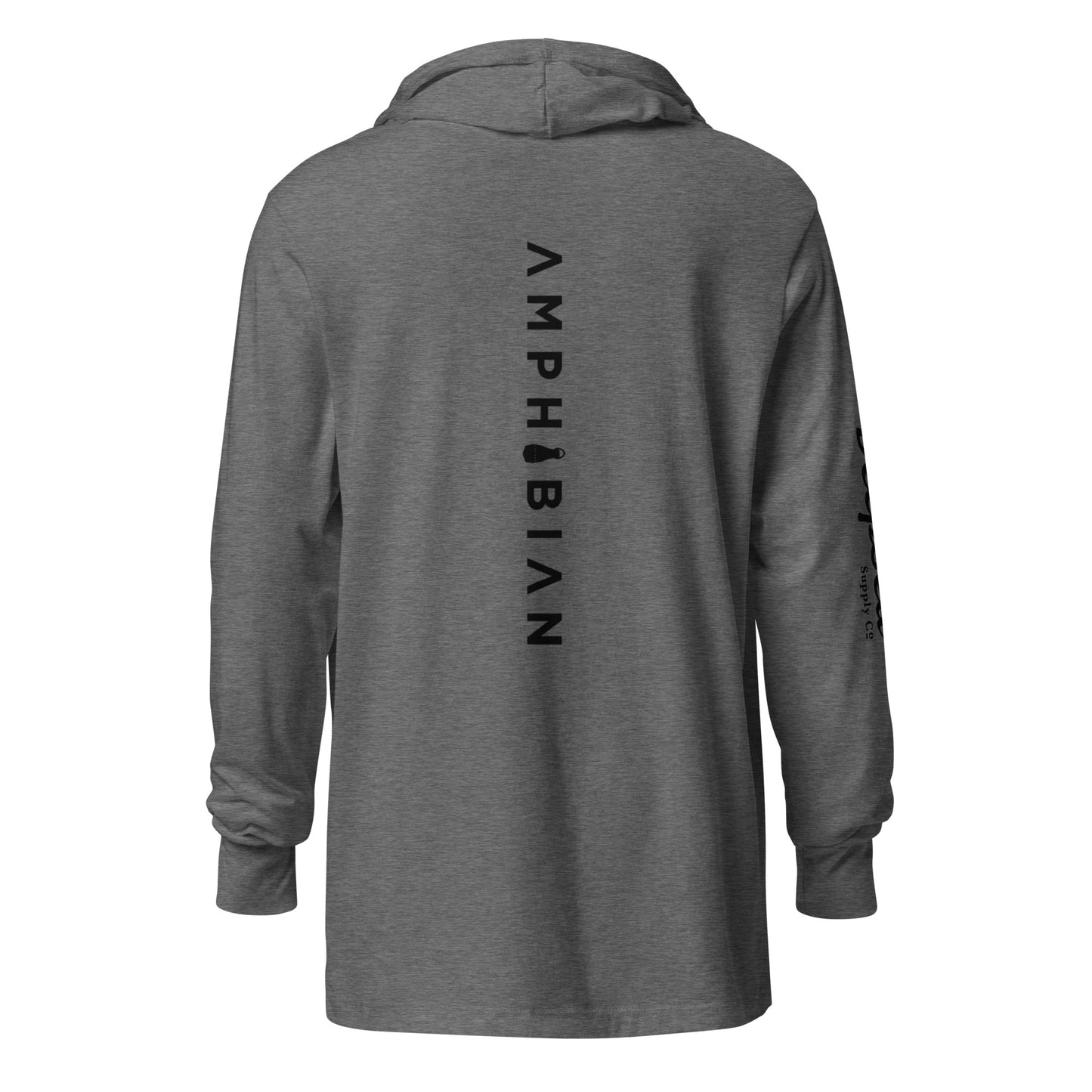 AMPHIBIAN Hooded long-sleeve tee