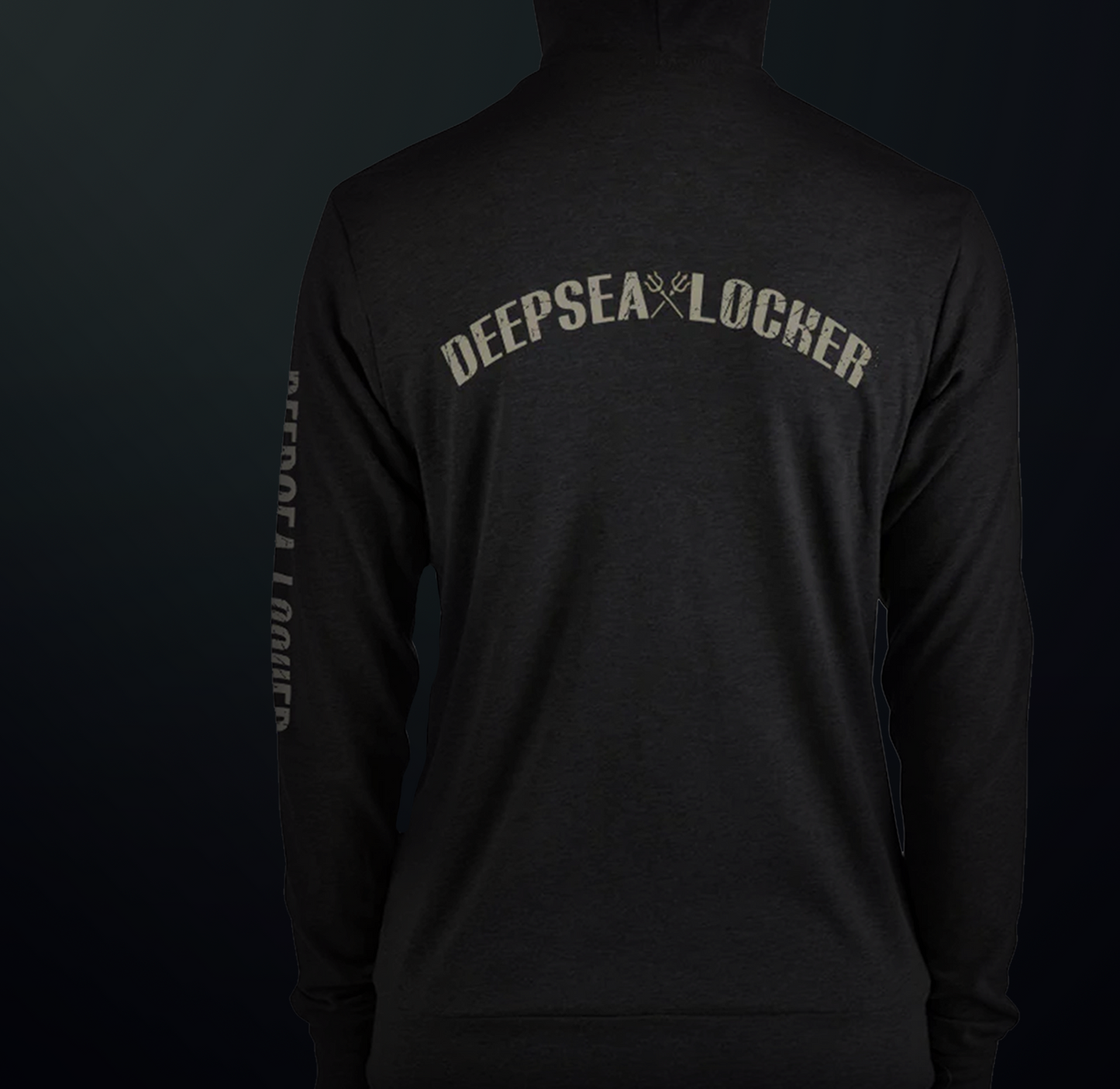 DEEPSEA LCOKER Unisex zip hoodie