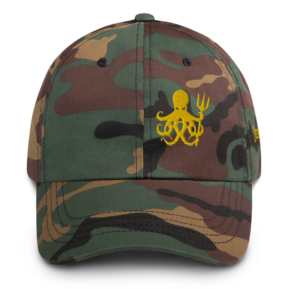 DeepSea Kraken Blue / Gold Hat