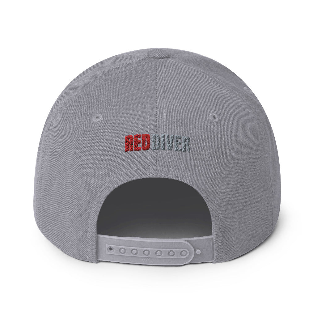 Red Diver Official Snapback Hat