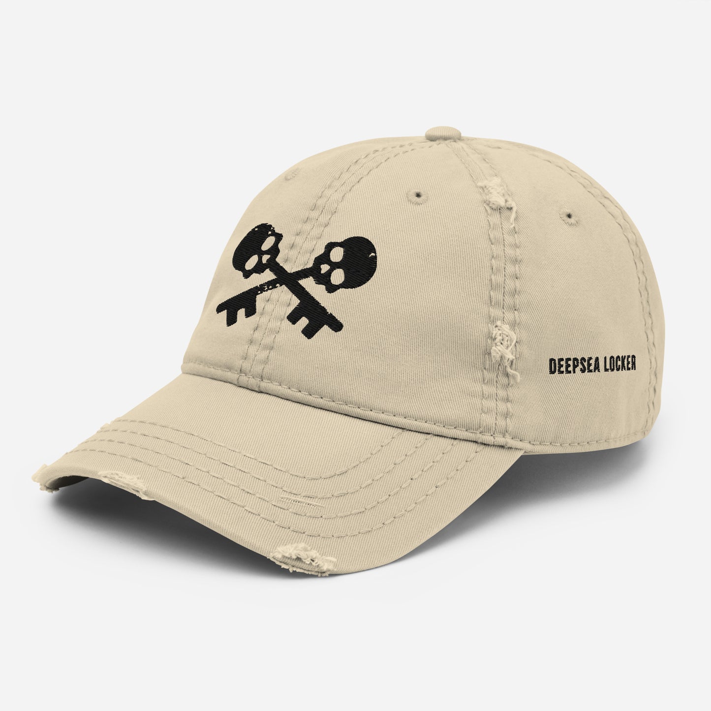 Skeleton Keys Distressed Dad Hat