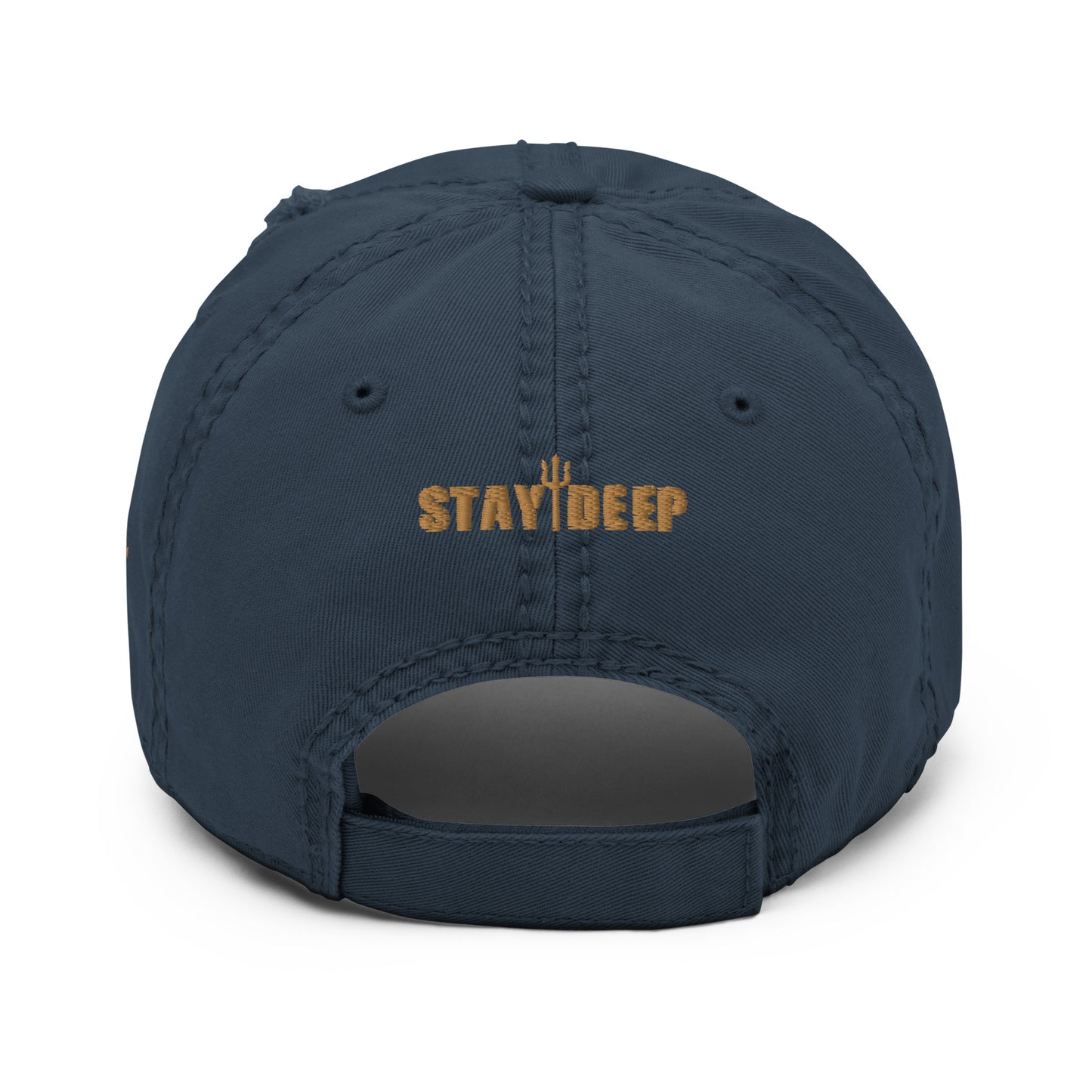 DIVER / STAY DEEP Distressed Dad Hat