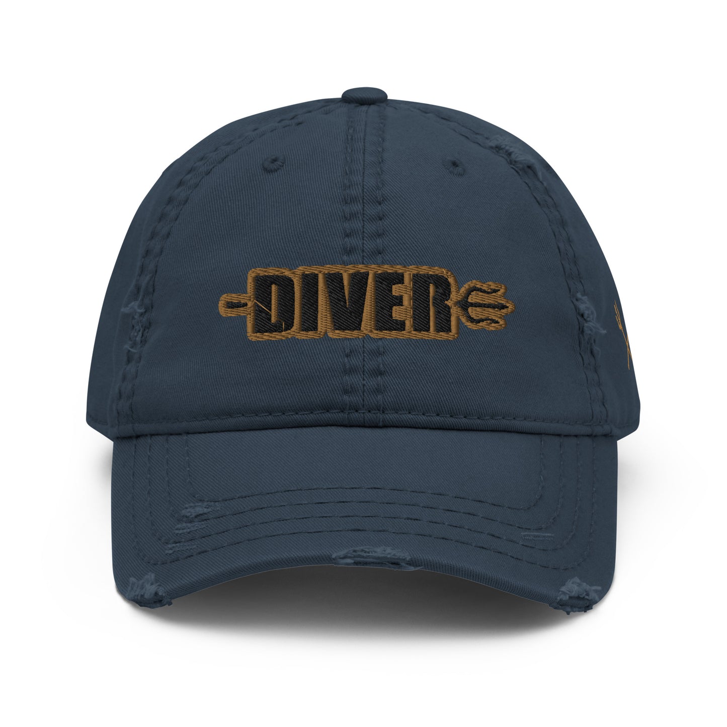 DIVER / STAY DEEP Distressed Dad Hat