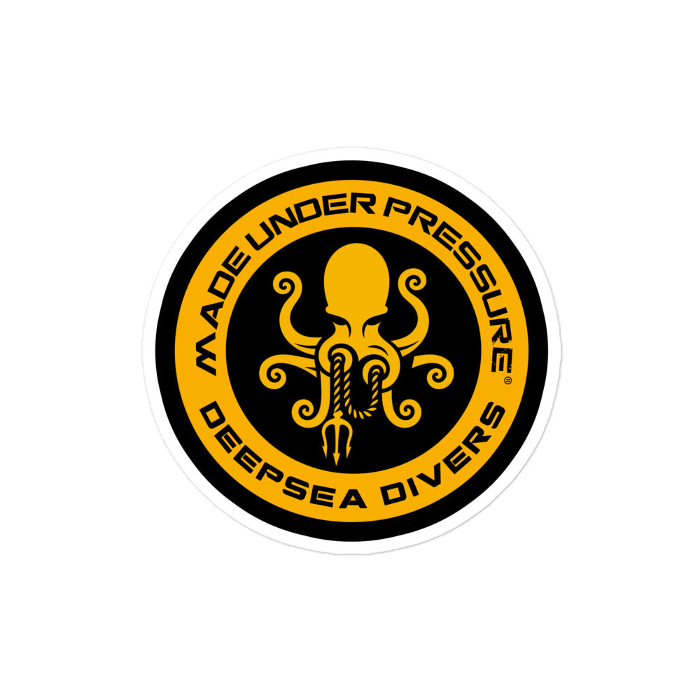 DeepSea /  Diver Yellow Jacket  stickers