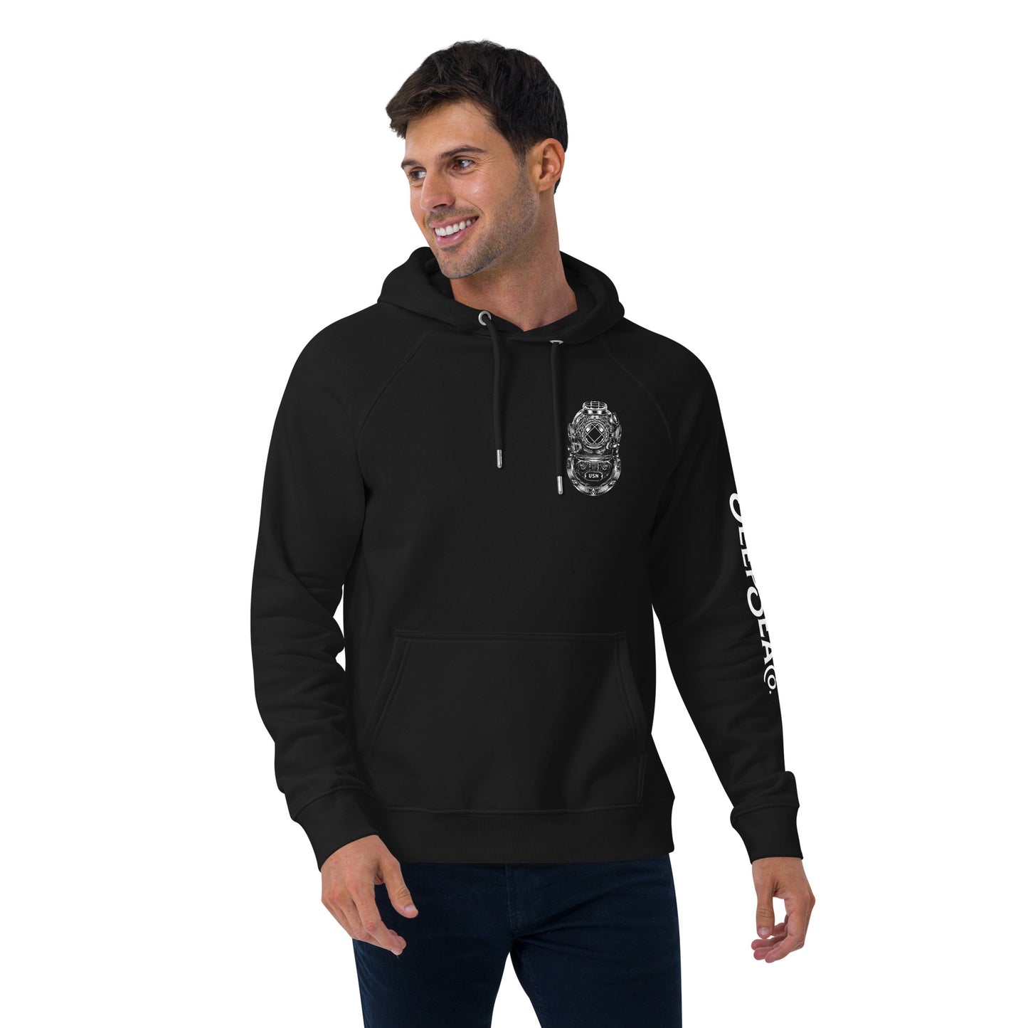 MKV DS Classic Unisex eco raglan hoodie