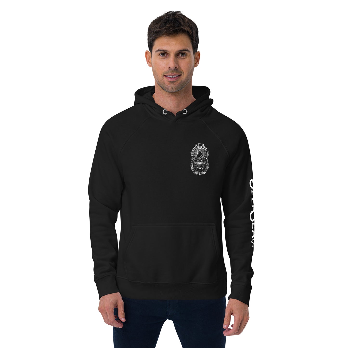 MKV DS Classic Unisex eco raglan hoodie