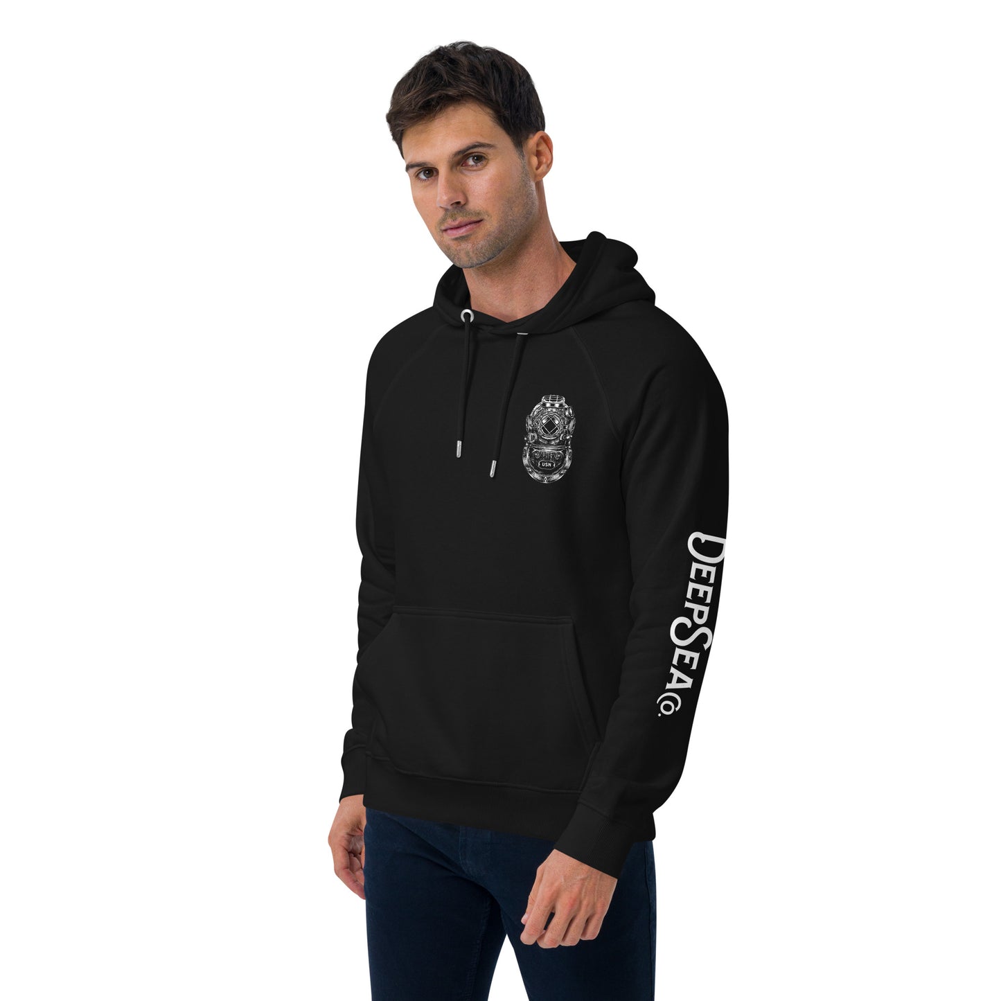 MKV DS Classic Unisex eco raglan hoodie